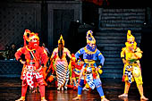 Ramayana ballet at Prambanan. 